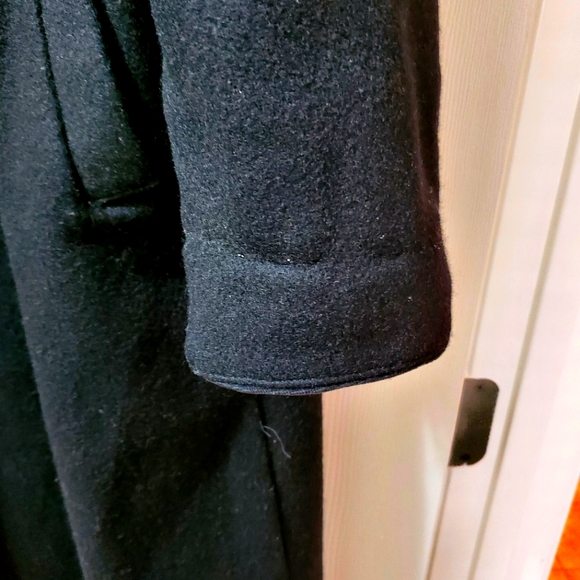 Herman Kay Wool Tench Coat - Picture 3 of 7